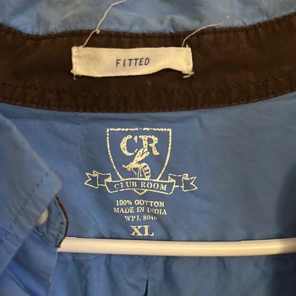 Club Room fitted button down size XL - Picture 2 of 4